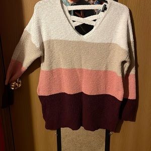 Torrid color block Sweater